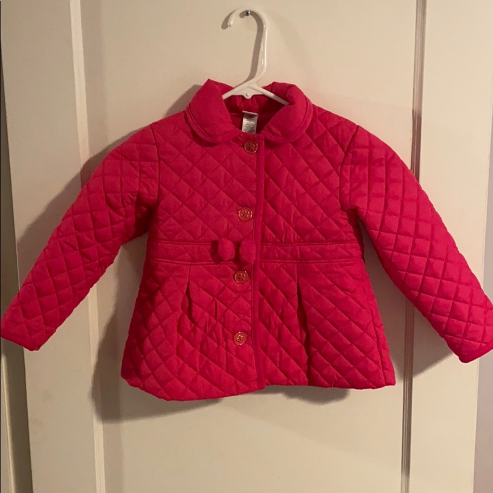 Little Girls Quilted Coat size 4T